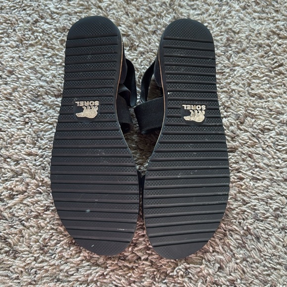 Black Sorel Ella sandals - Picture 5 of 5
